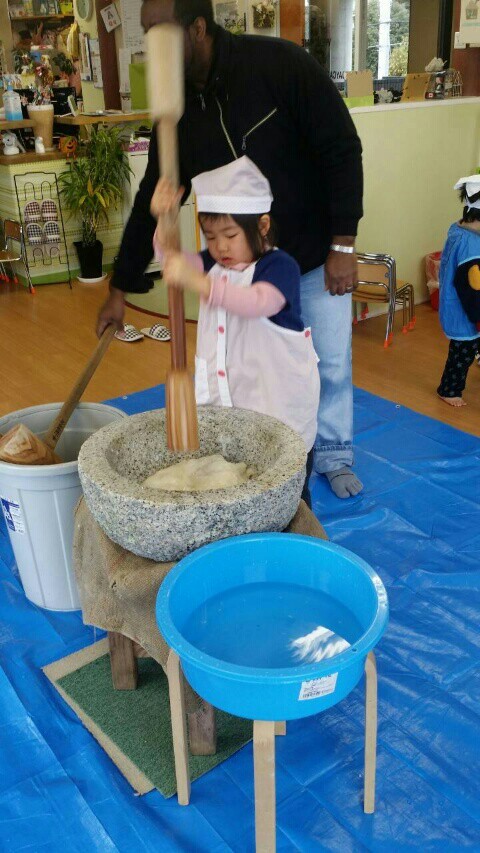 餅つき