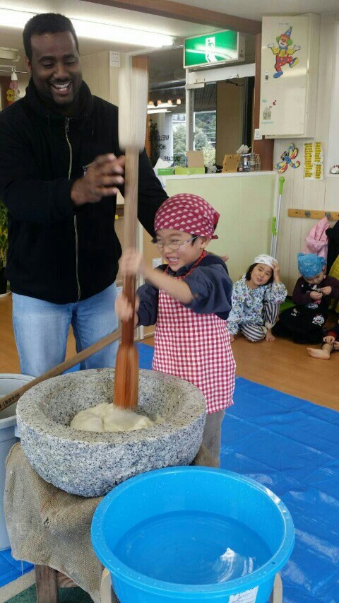 餅つき